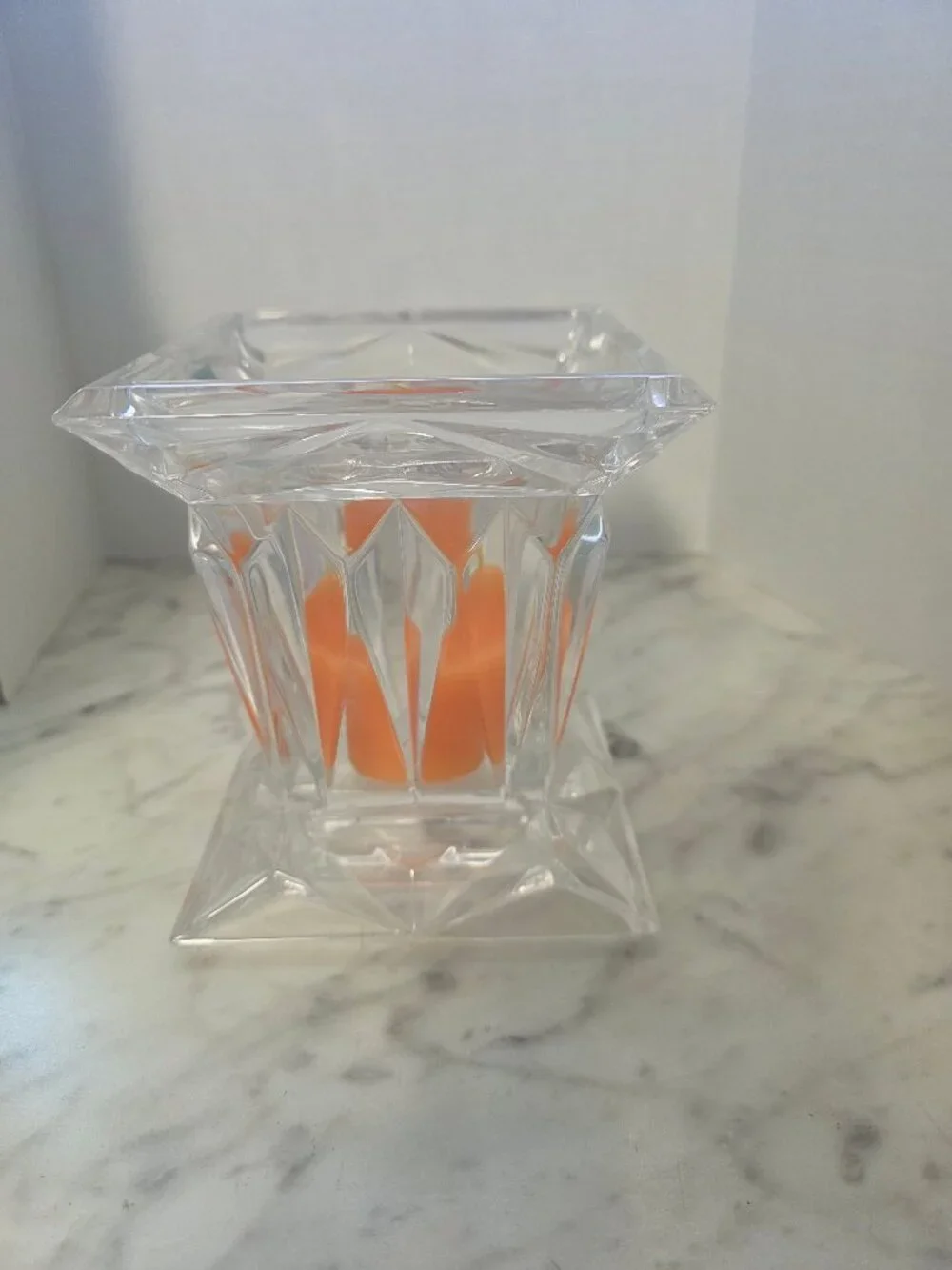 Quad Prism Crystal Candle Holders by PartyLight - Picture 5 of 12
